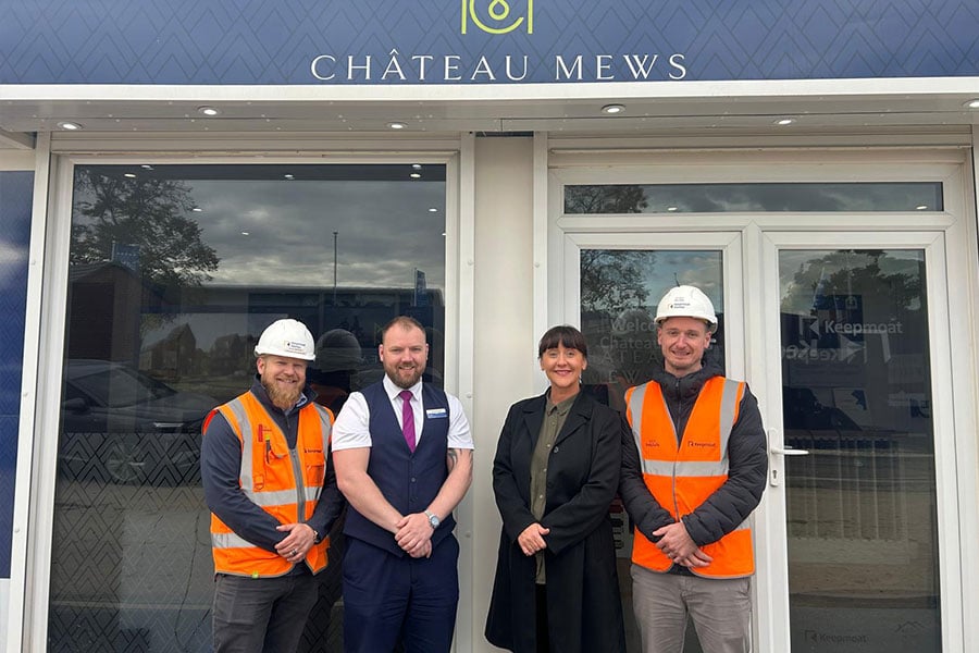 Keepmoat begins regeneration project at disused land in Nottingham