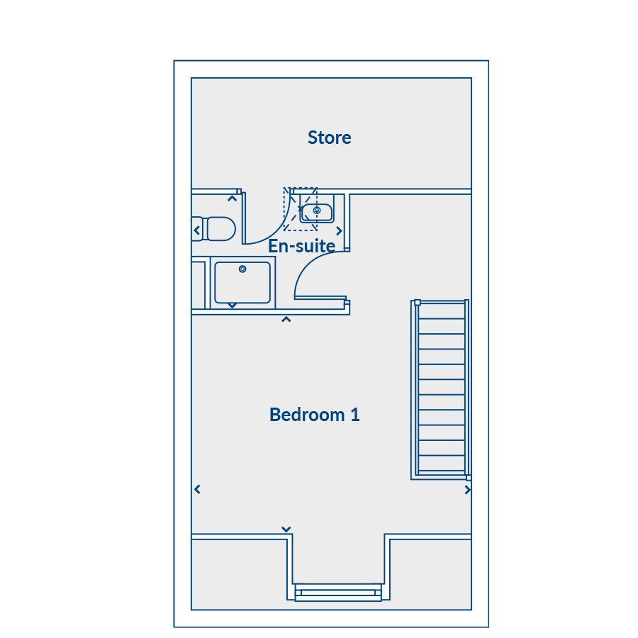 Second Floor Floorplan
