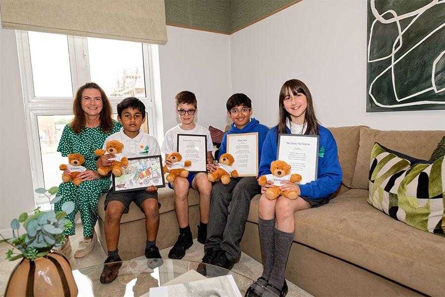 Tattenhoe pupils lay foundations for success with poetry prize win