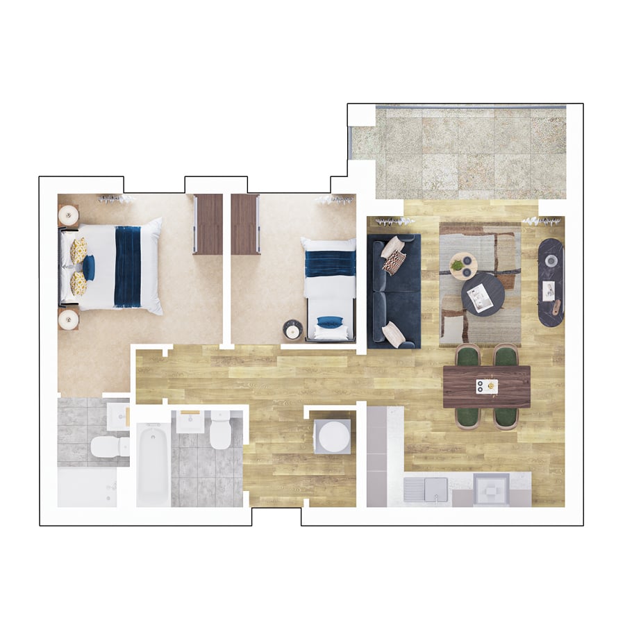 Apartment Layout Floorplan