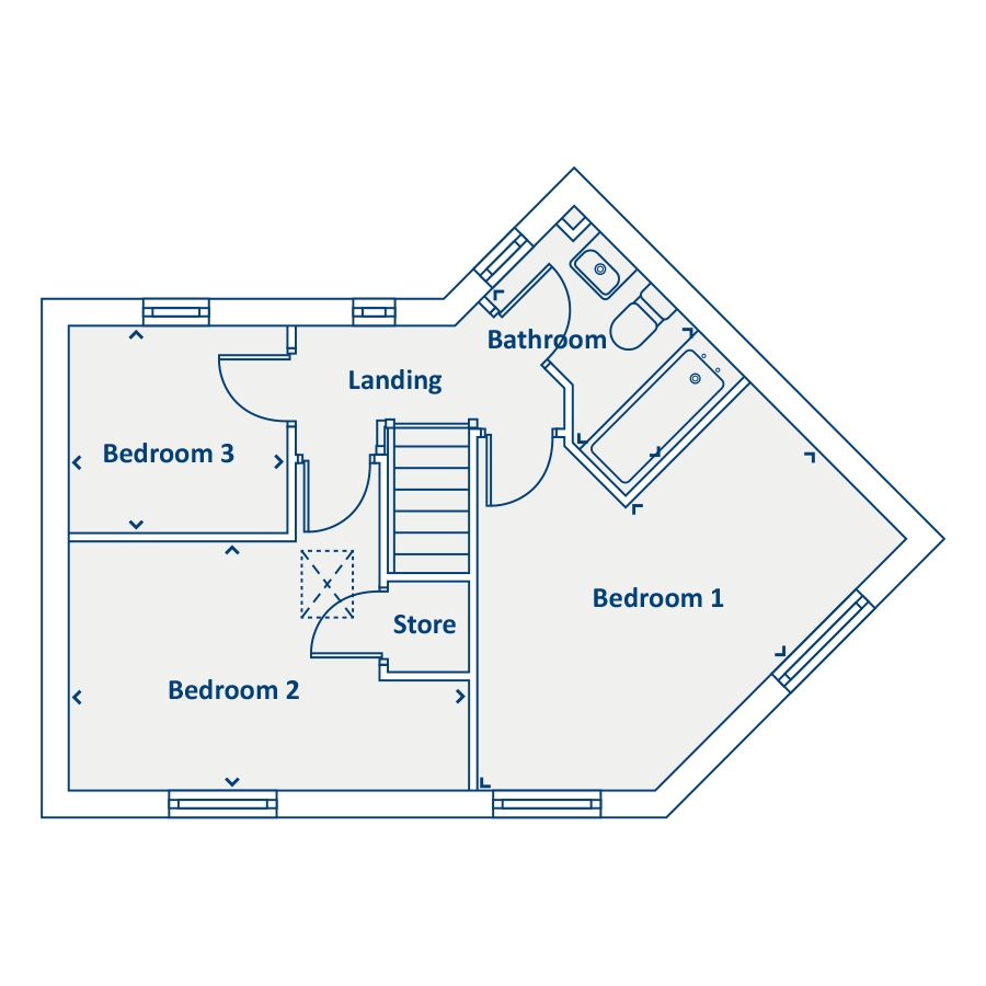 First Floor Floorplan