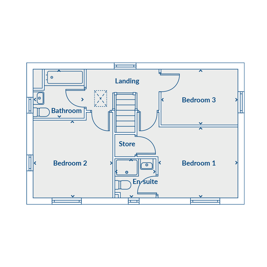 First Floor Floorplan