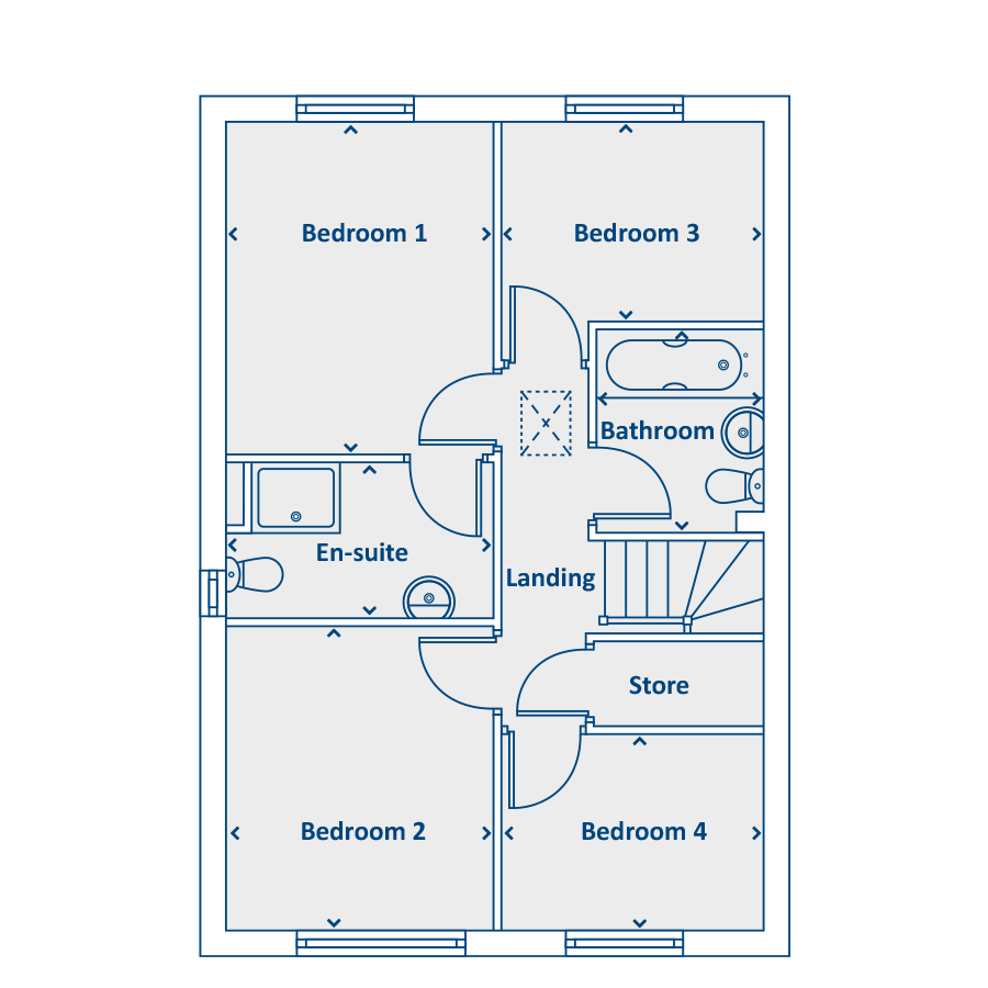 First Floor Floorplan