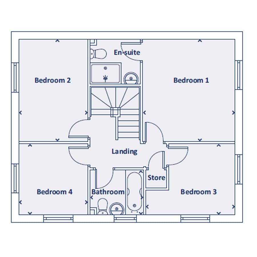 First Floor Floorplan