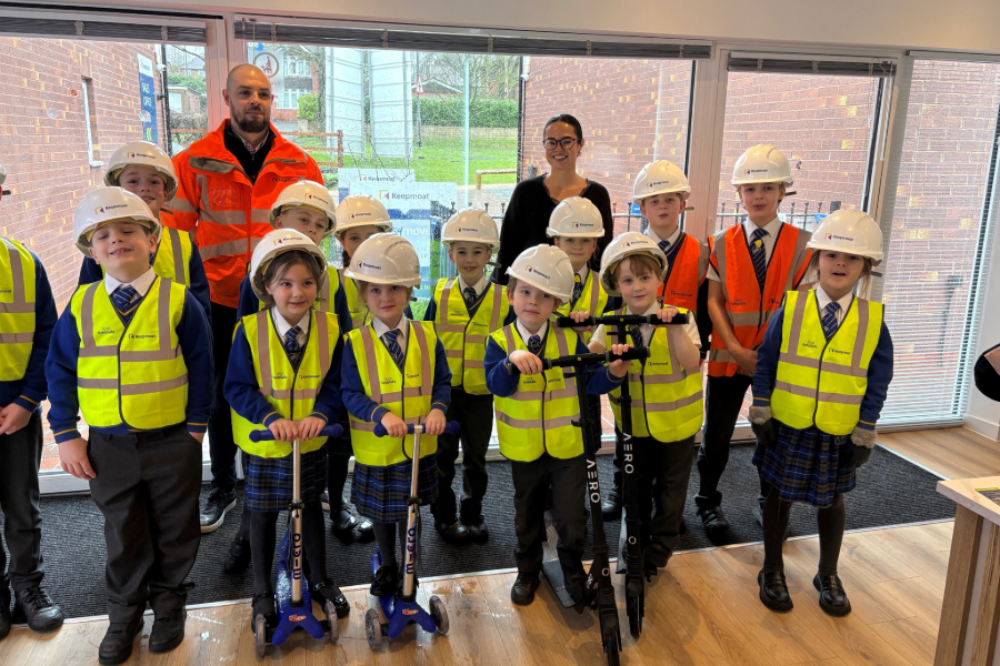 Keepmoat lays the foundations for youngsters to learn about construction safety