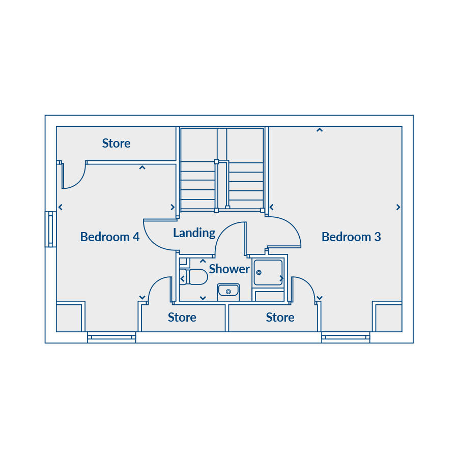 Second Floor Floorplan