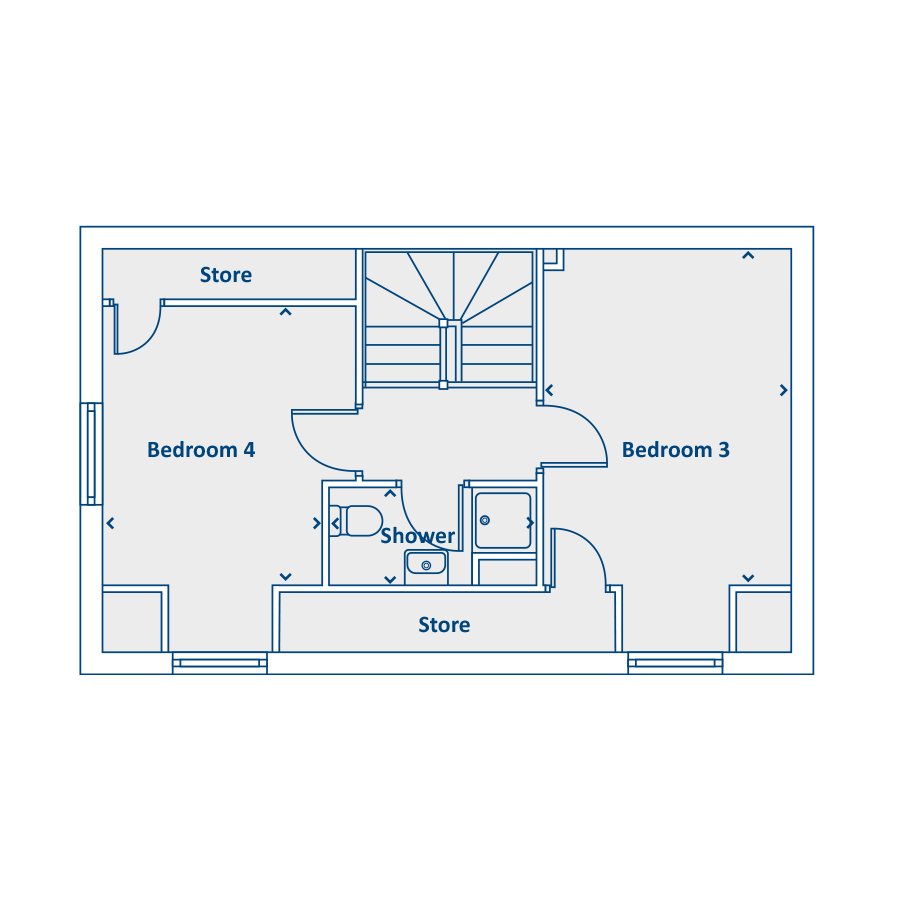 Second Floor Floorplan