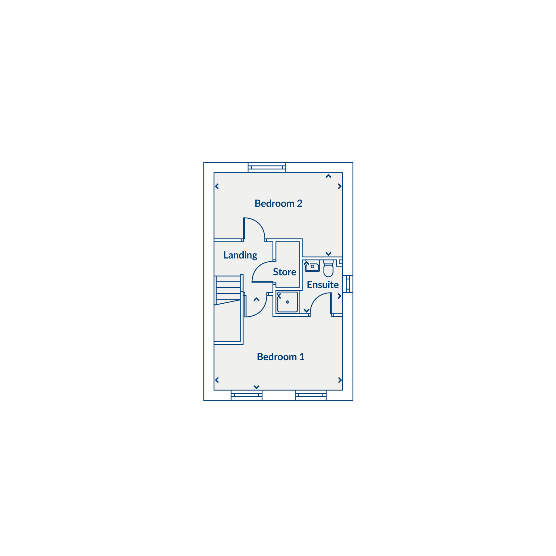 Second Floor Floorplan