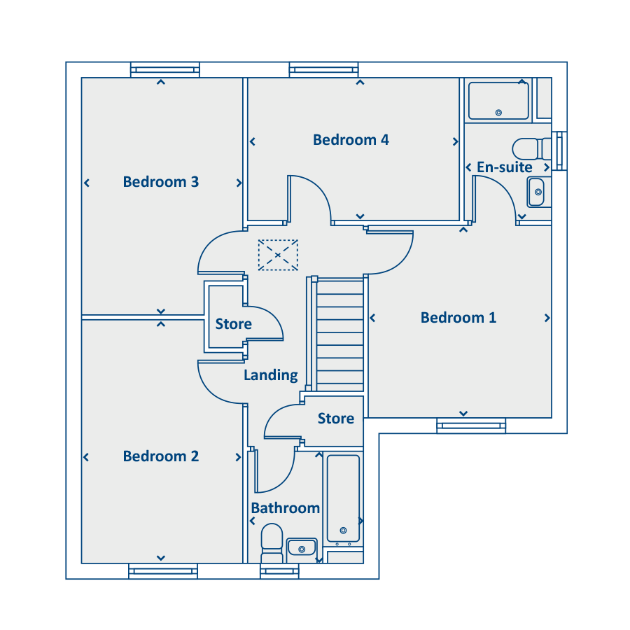 First Floor Floorplan