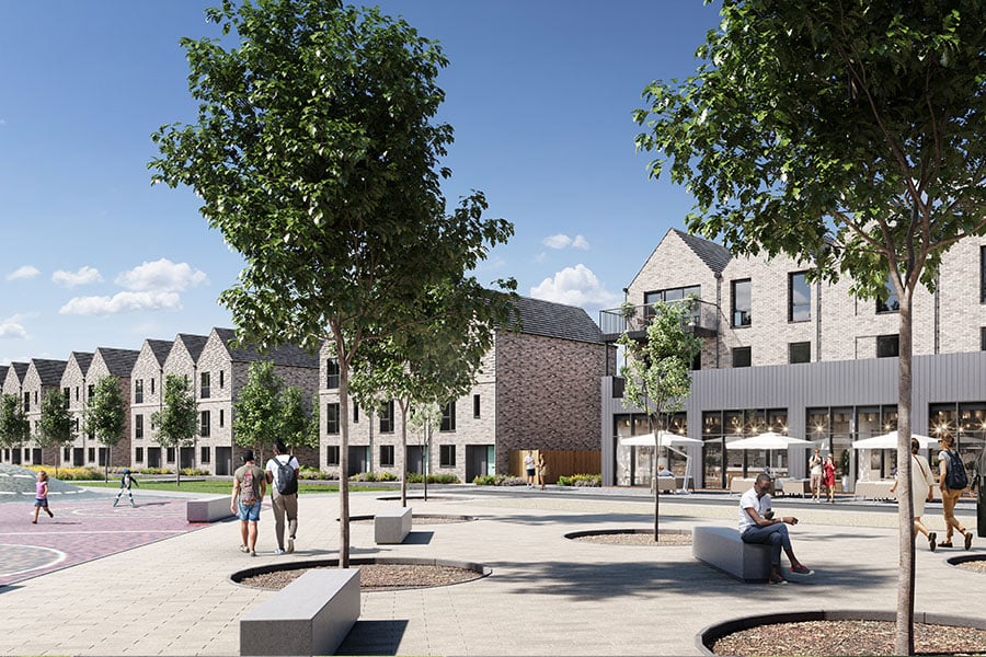 Keepmoat Homes to build 300 homes at Homes England’s new town at Northstowe 