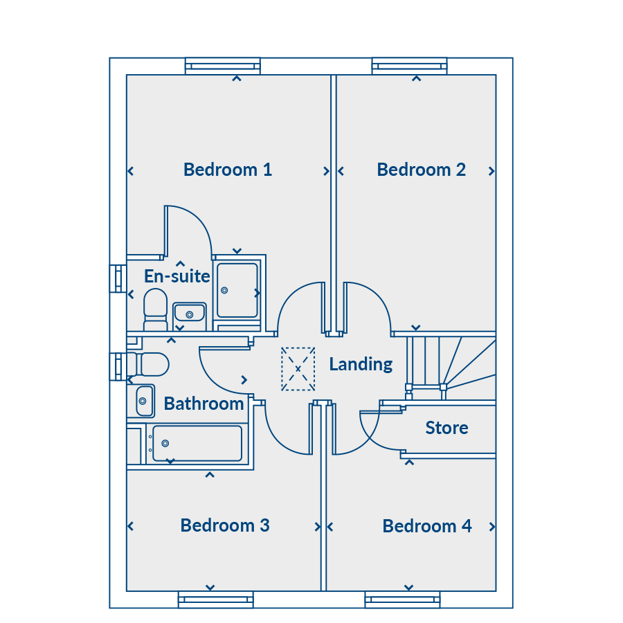 First Floor Floorplan
