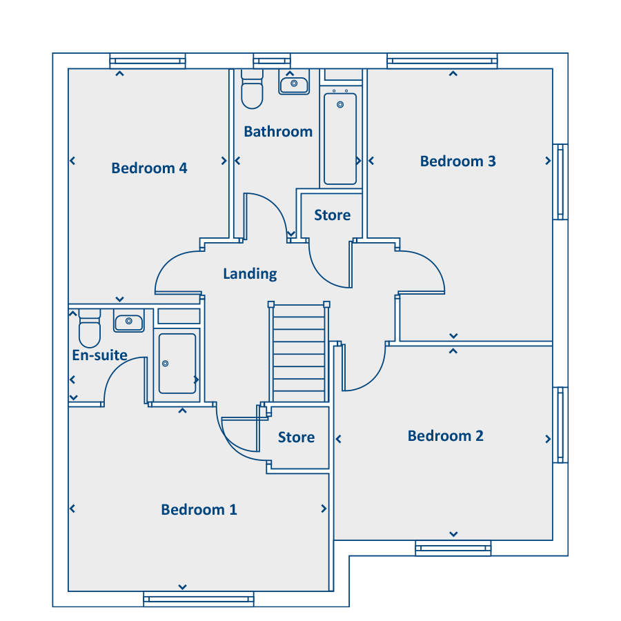 First Floor Floorplan