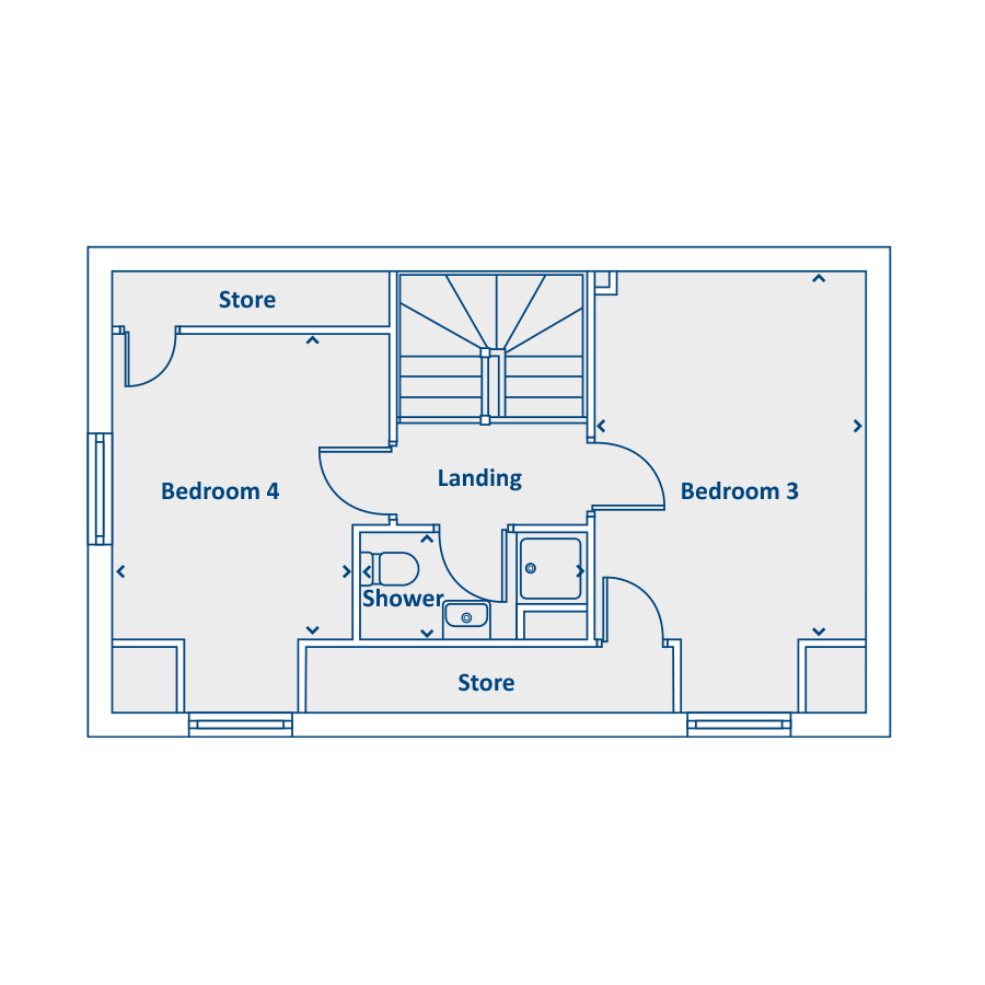 Second Floor Floorplan