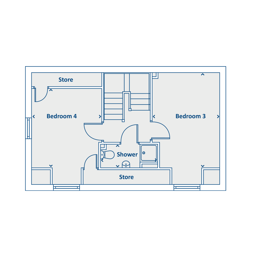 Second Floor Floorplan