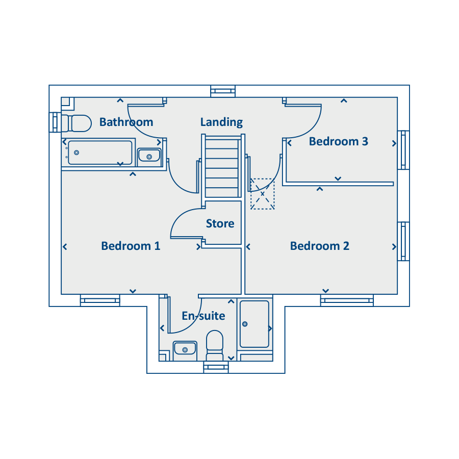 First Floor Floorplan