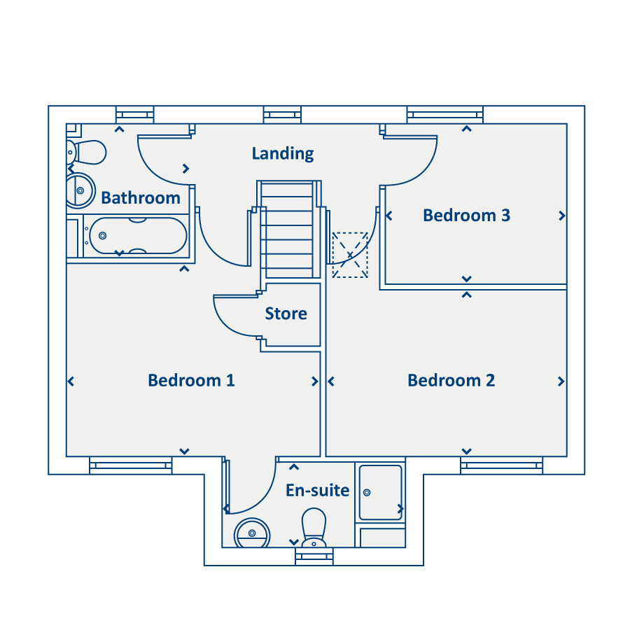First Floor Floorplan