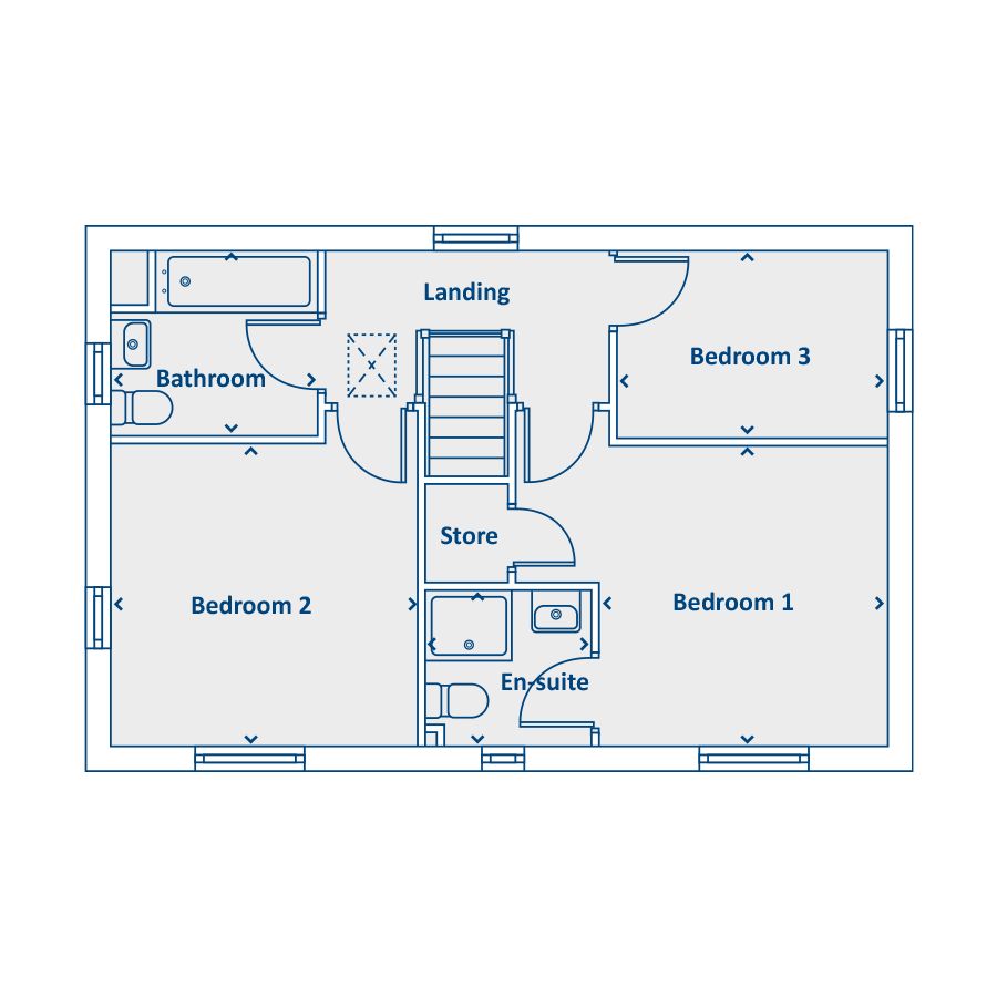 First Floor Floorplan