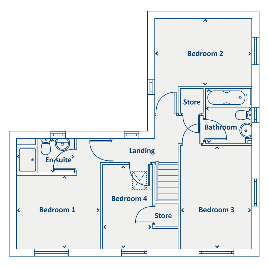 First Floor Floorplan