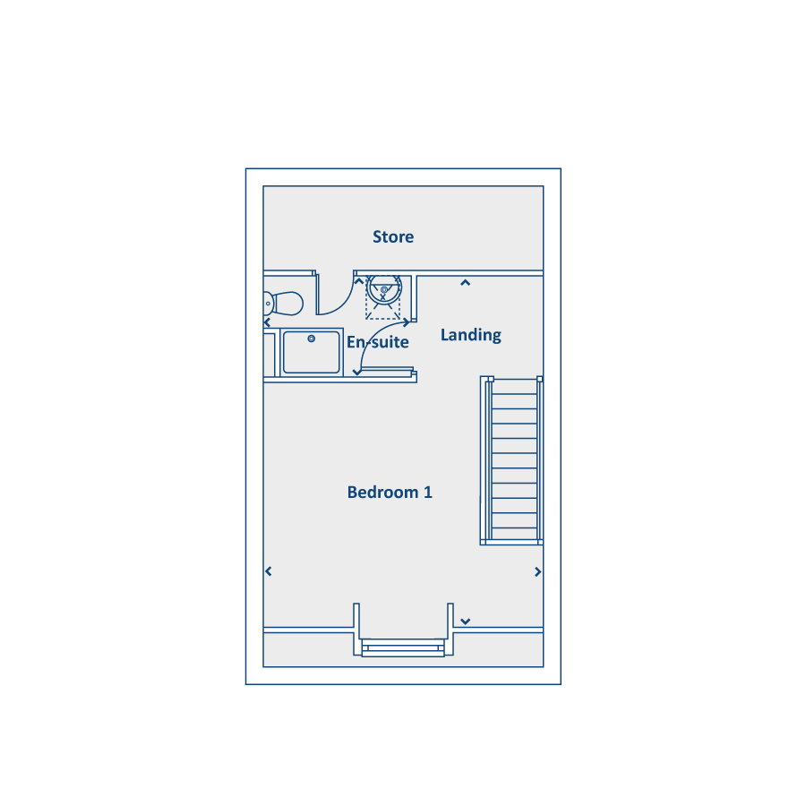 Second Floor Floorplan