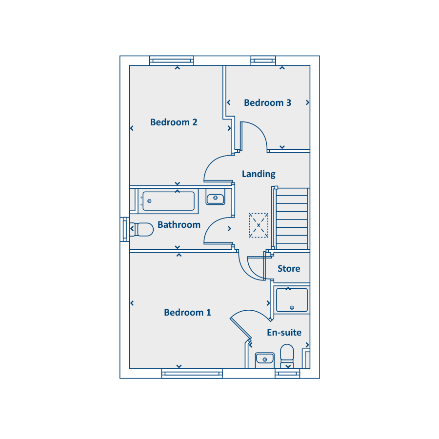 First Floor Floorplan