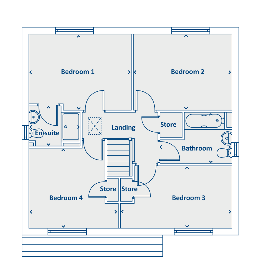 First Floor Floorplan