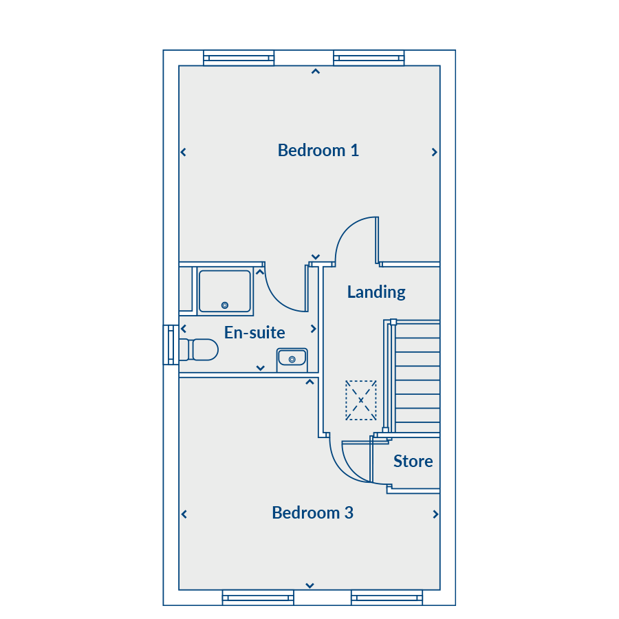 Second Floor Floorplan