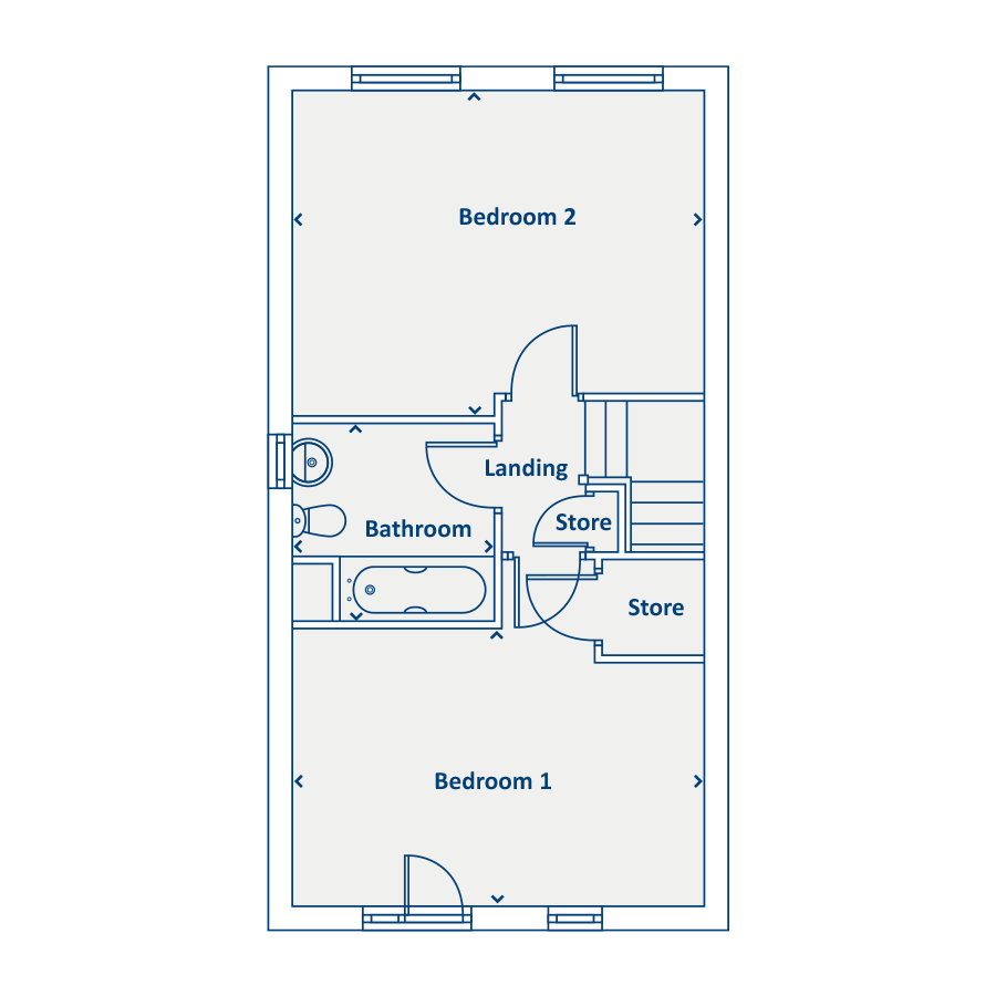 Second Floor Floorplan