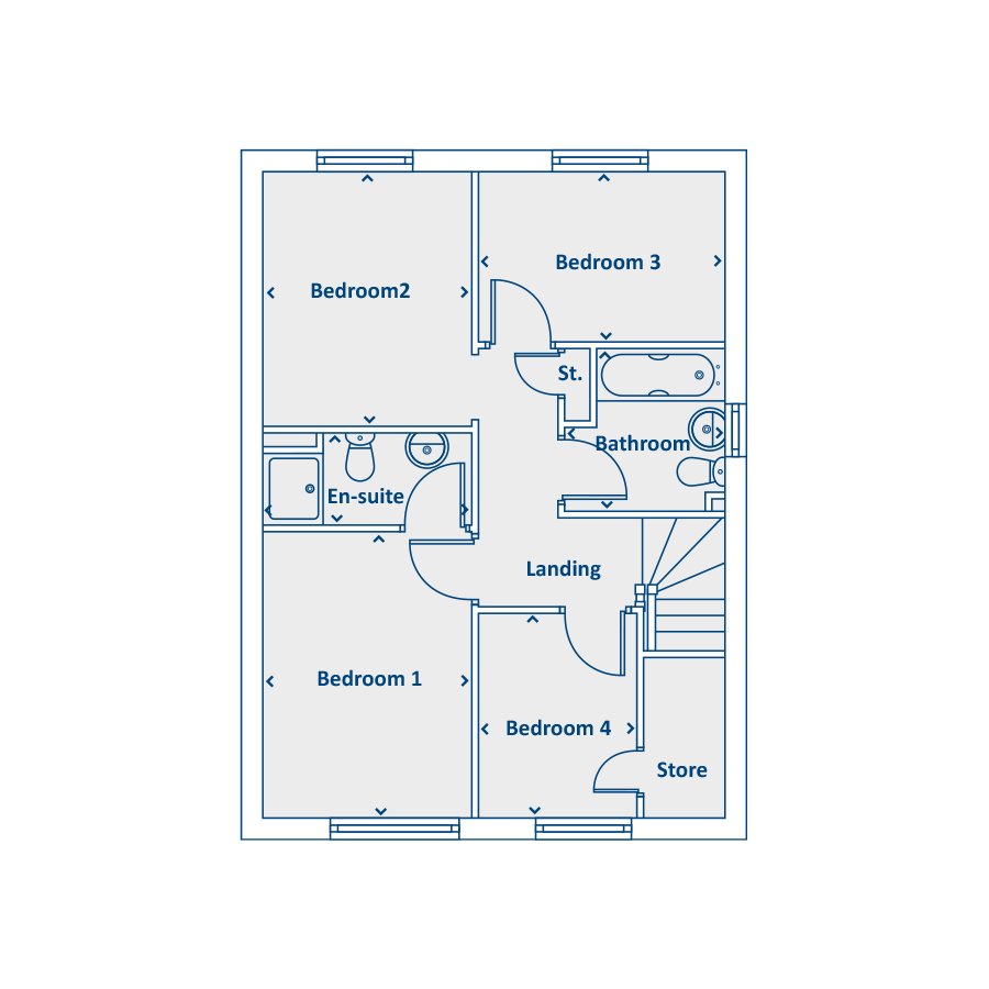 First Floor Floorplan