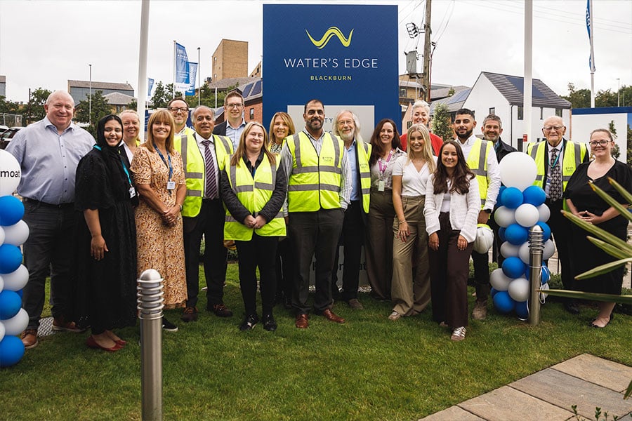 Partners celebrate first homeowners at £31 million Blackburn development