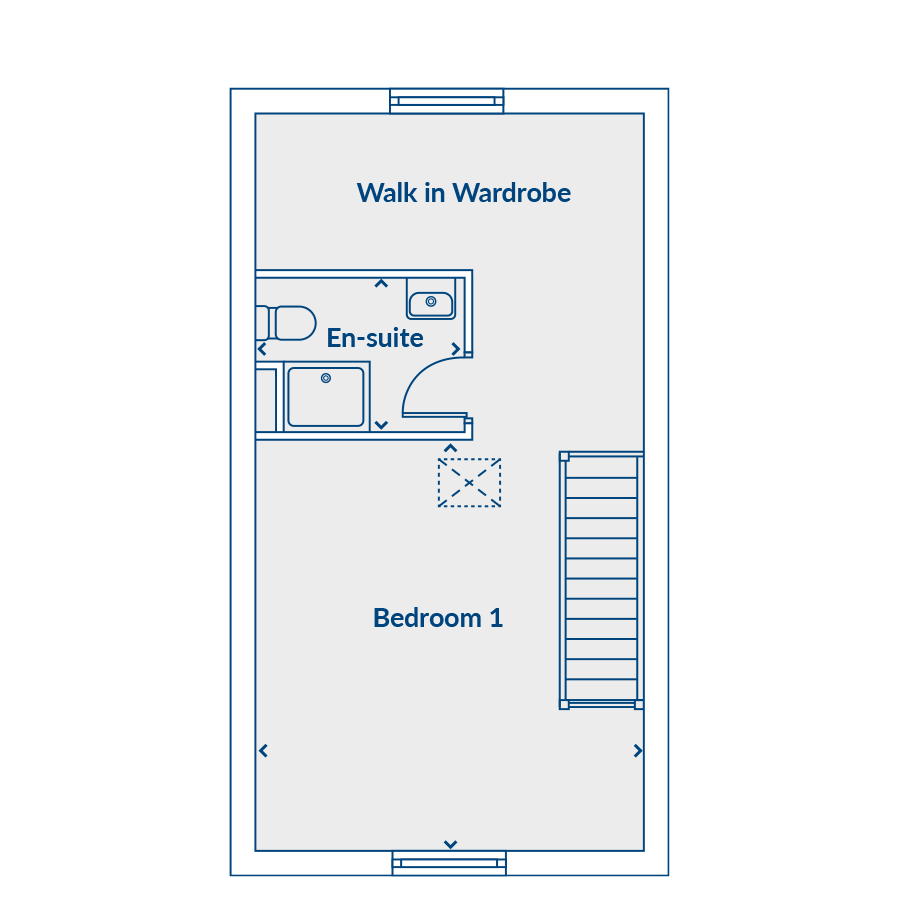 Second Floor Floorplan