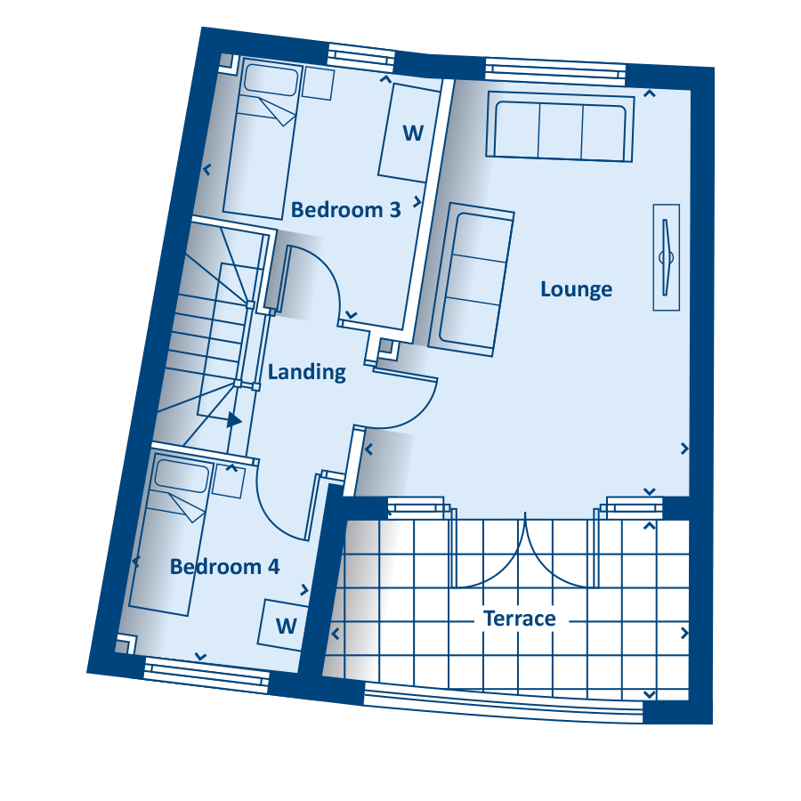 Second Floor Floorplan