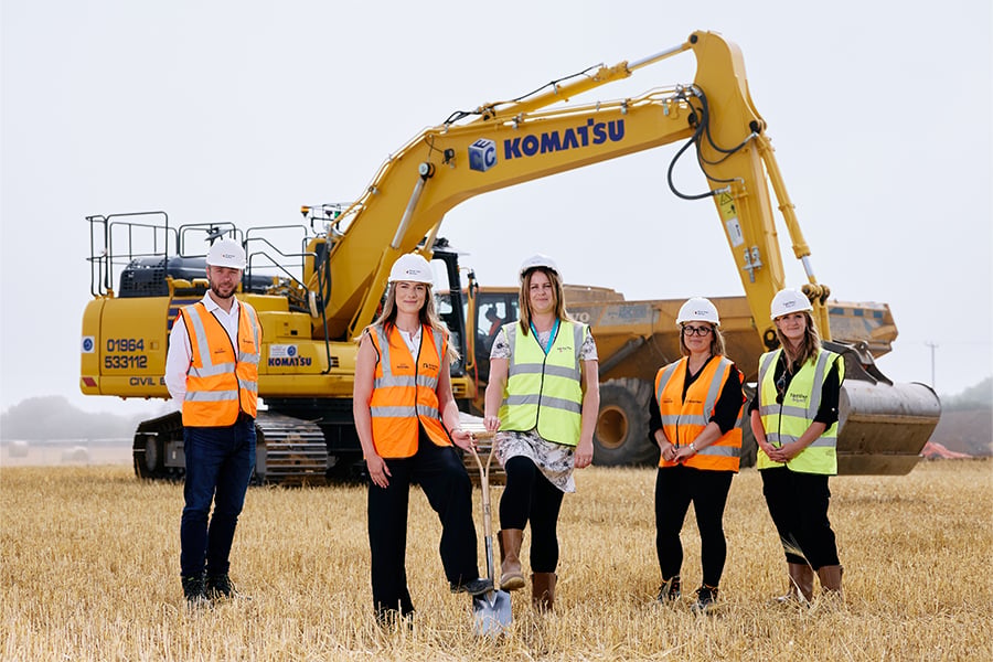 Work starts on 158-homes scheme in Hornsea to create £25million investment