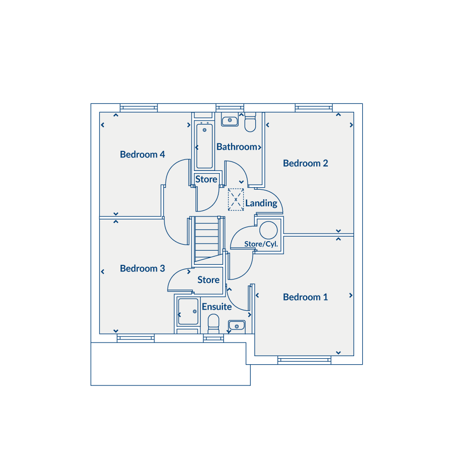 First Floor Floorplan