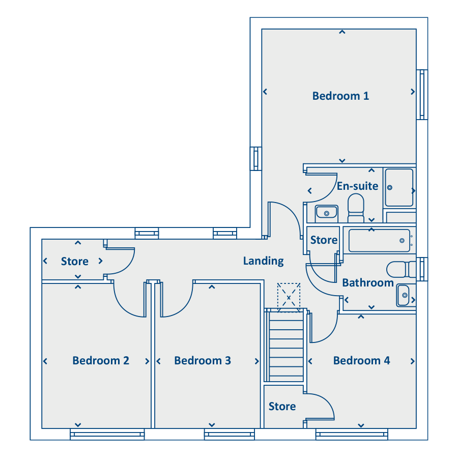 First Floor Floorplan
