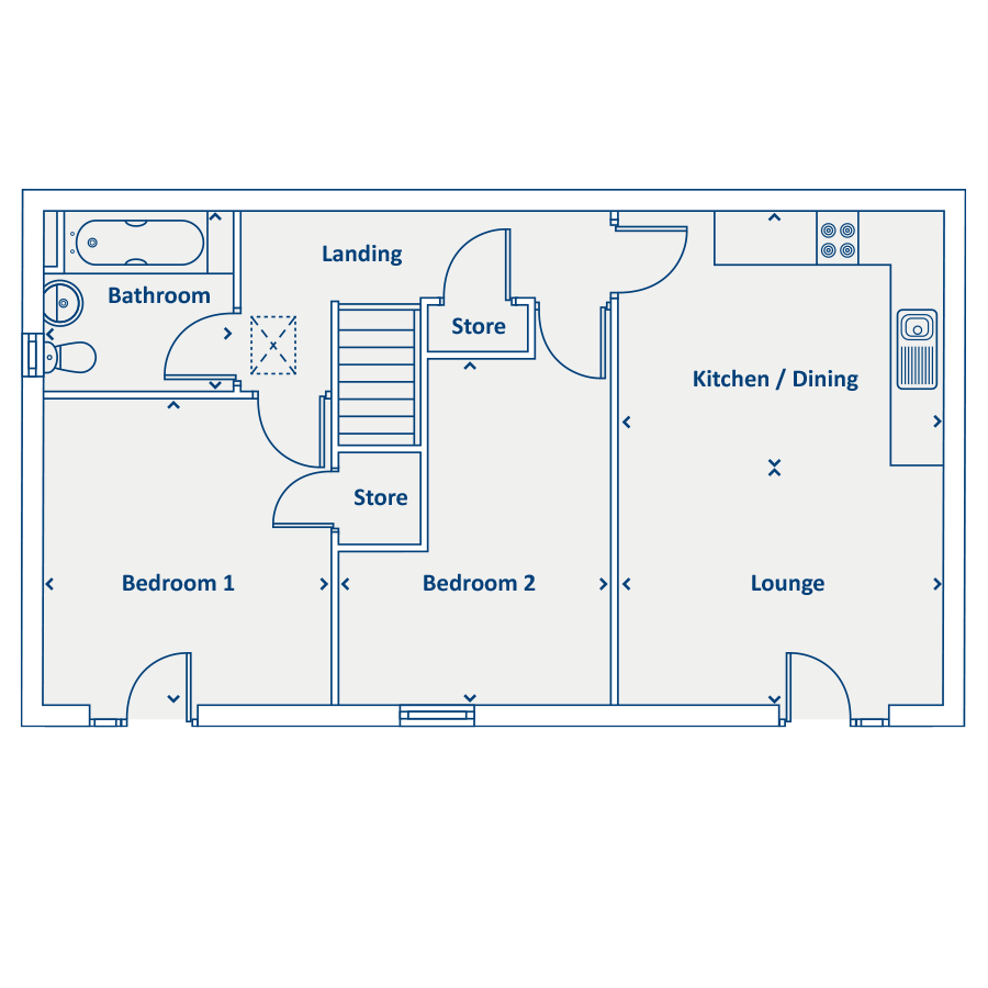 First Floor Floorplan