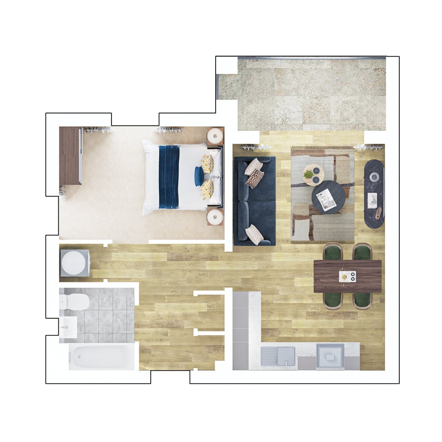 Apartment Layout Floorplan