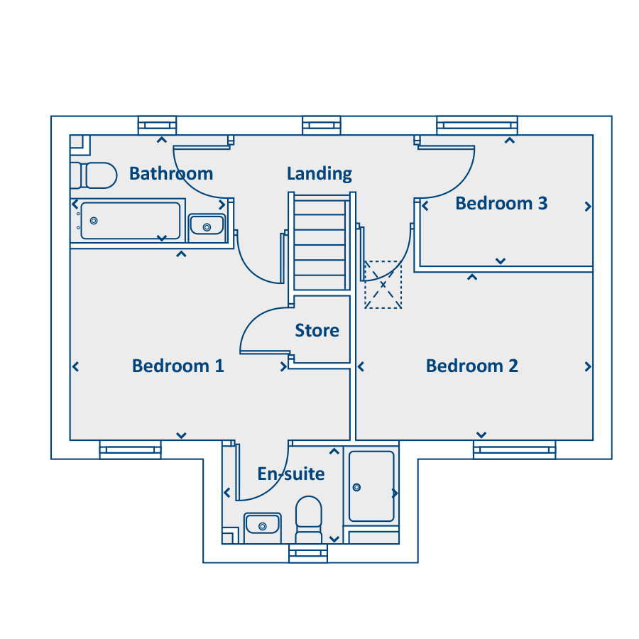 First Floor Floorplan