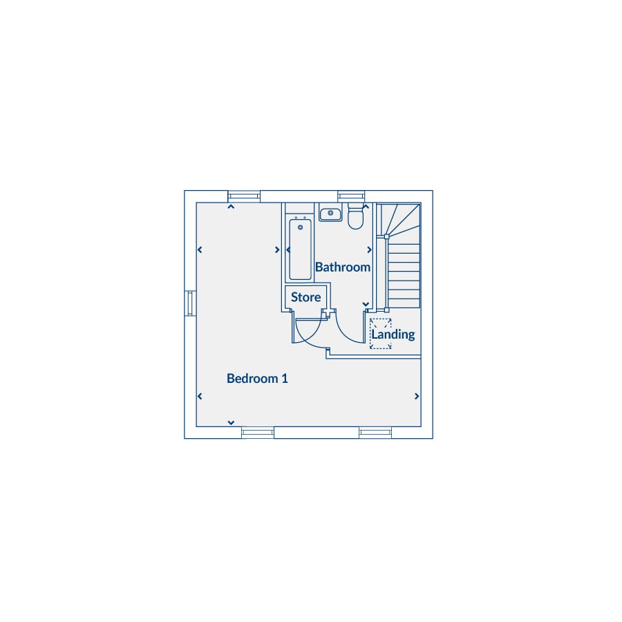 First Floor Floorplan