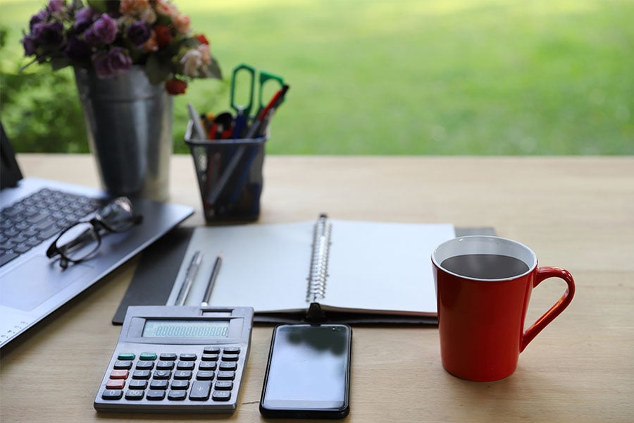 Setting up a home office in your garden