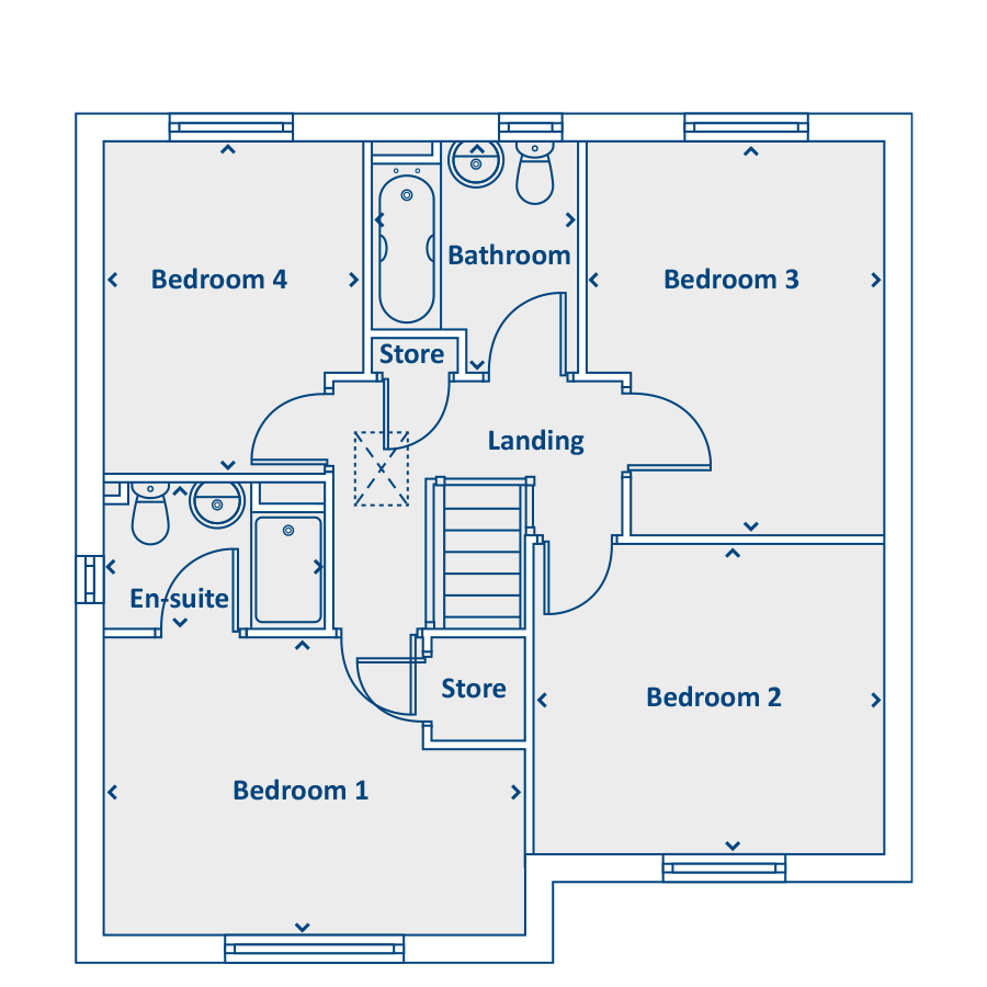 First Floor Floorplan
