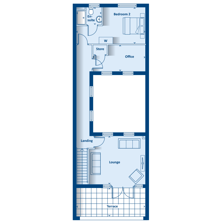 Second Floor Floorplan