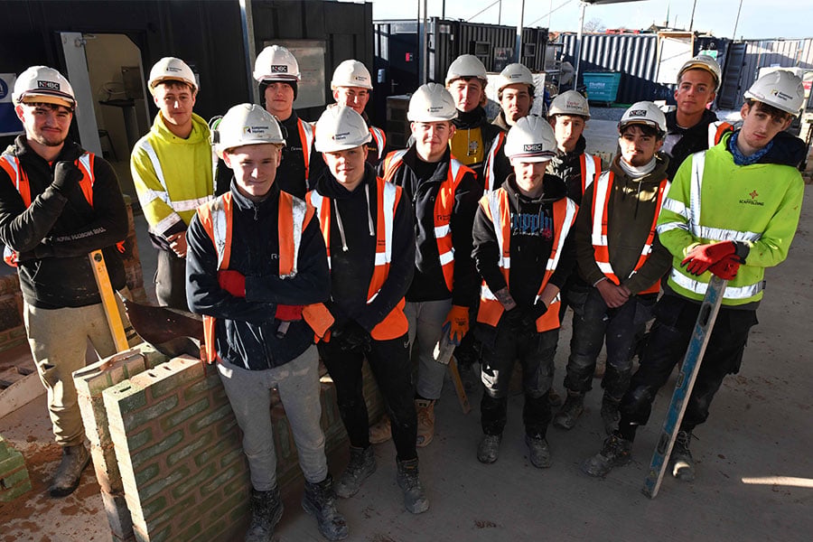 Newcastle training hub upskills first cohort of 30 young apprentices