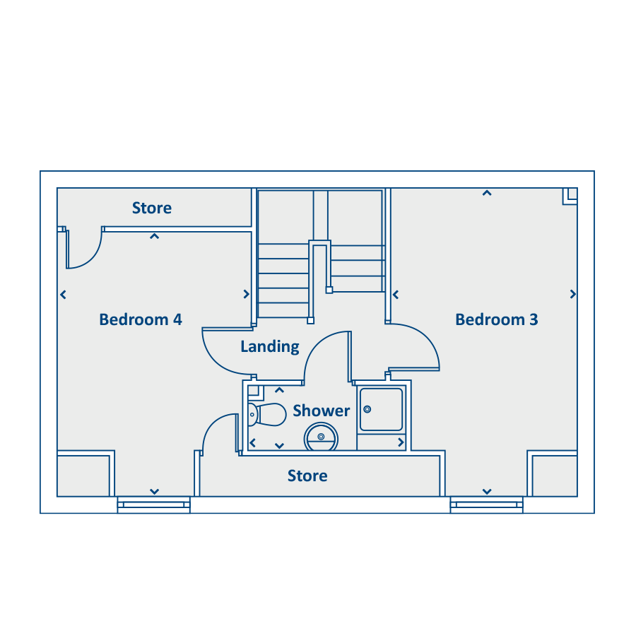Second Floor Floorplan